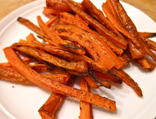 Chips de zanahoria