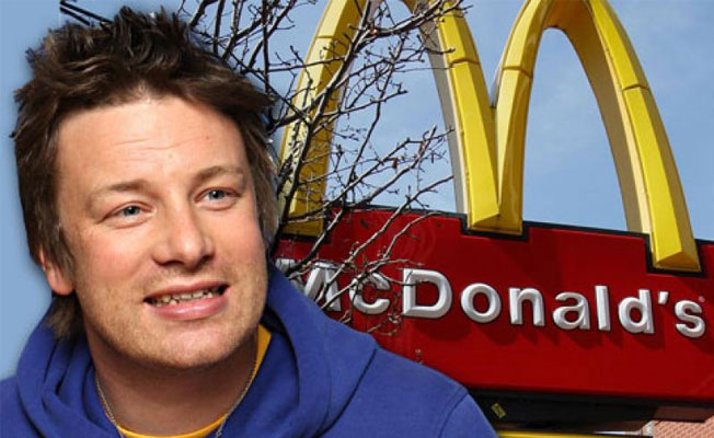 El chef Jamie Oliver gana demanda contra McDonald´s
