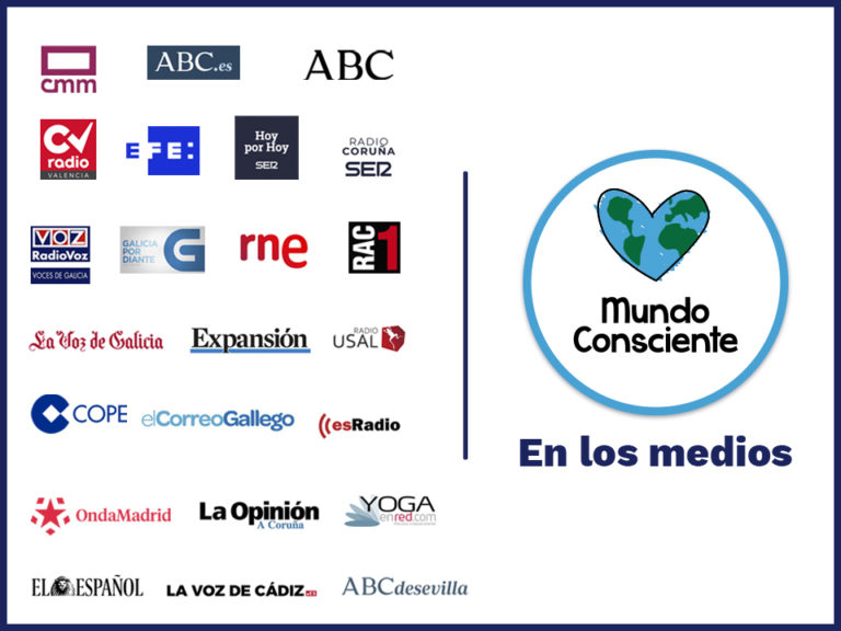 Los medios de comunicación españoles se hacen eco del confinamiento en Mundo Consciente